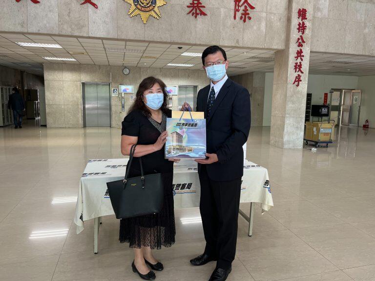 刑事警察局-捐贈防疫物資 1