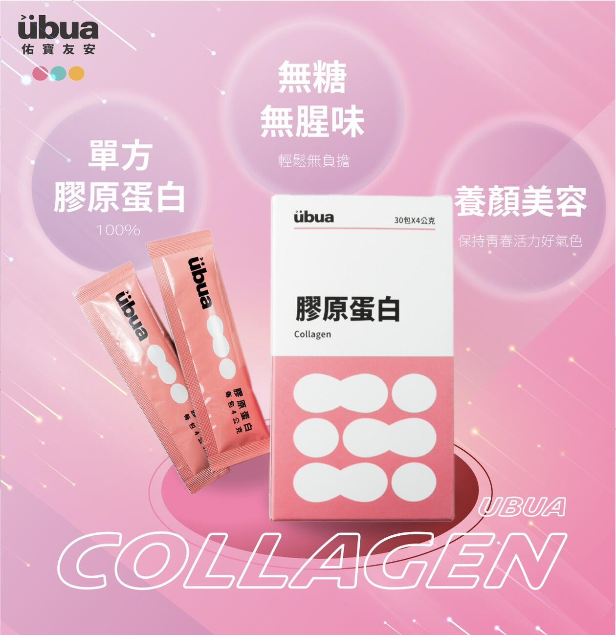 UBUA膠原蛋白粉 - 膠原蛋白是保持身體健康和美麗的重要元素 1